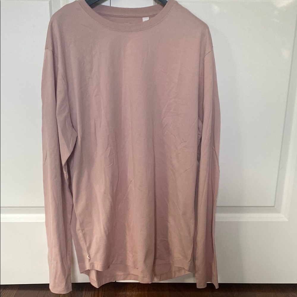 Cuts Men's Pink Long Sleeve Shirt